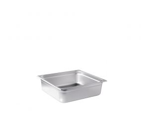 2/3 Size 4"H Anti-Jam Steam Table Pan 24 Gauge