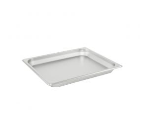 Half Size 1-1/4"H Anti-Jam Steam Table Pan 22 Gauge