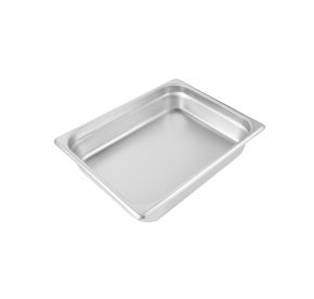 Half Size 2-1/2"H Anti-Jam Steam Table Pan 22 Gauge
