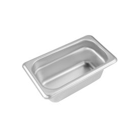 1/9 Size 2-1/2"H Anti-Jam Steam Table Pan 22 Gauge