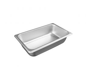 1/4 Size 2-1/2" H Standard Steam Table Pan 25 Gauge