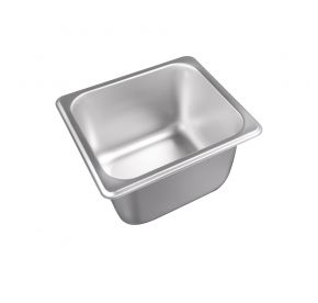 1/6 Size 4" H Standard Steam Table Pan 25 Gauge