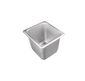 1/6 Size 6" H Standard Steam Table Pan 25 Gauge