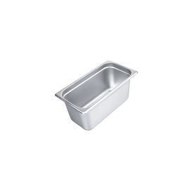 1/3 Size 6"H Anti-Jam Steam Table Pan 22 Gauge