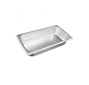 1/3 Size 2-1/2" H Standard Steam Table Pan 25 Gauge