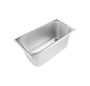 1/3 Size 6" H Standard Steam Table Pan 25 Gauge