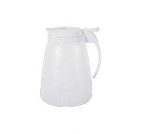 Syrup Dispenser Poly W/ White Cap 48 oz.