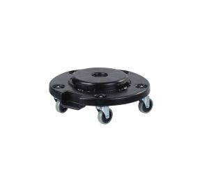 Trash Can Dolly Round Black 18" for TCNC/IBSC Series