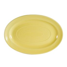 Oval Platter Sunflower 10 5/8"