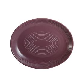 Coupe Oval Platter Plum 11 1/2"