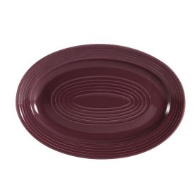 Oval Platter Plum 15 3/4"