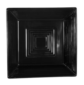 Square Bowl Black 42oz 8"