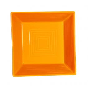 Square Bowl Tangerine 42oz 8"