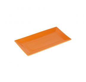 Rect. Platter Tangerine 11 5/8"
