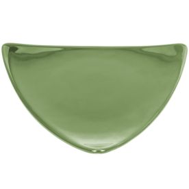 Triangular Flat Plate Green 11 1/2"
