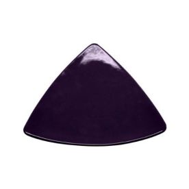 Triangular Flat Plate Blue 8 1/2"
