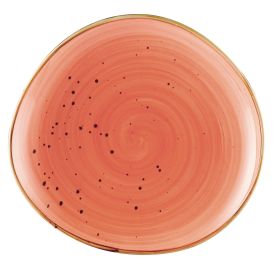 Plate Coral 10 3/8"