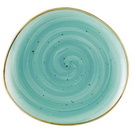 Plate Turquoise 10 3/8"
