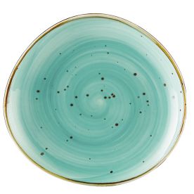 Plate Turquoise 6 3/8"