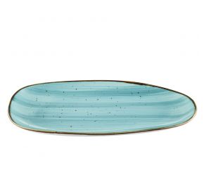 Platter Turquoise 13"