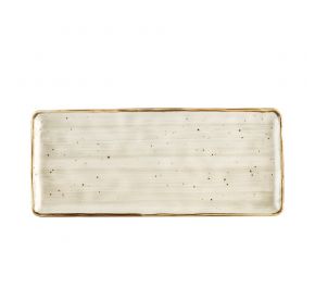 Rect. Platter Desert Beige 12"