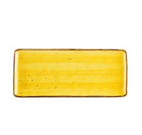 Rect. Platter Sunflower 12"