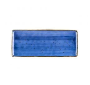 Rect. Platter Starry Night Blue 14"