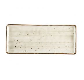 Rect. Platter Desert Beige 16"