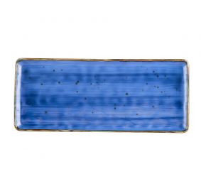 Rect. Platter Starry Night Blue 16"