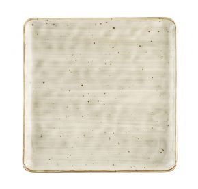 Square Plate Desert Beige 12"