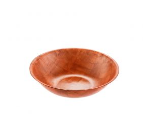 Bowl Woven Wood 12"