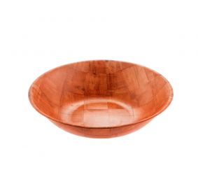 Bowl Woven Wood 16"