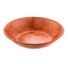 Bowl Woven Wood 20"