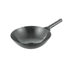 Wok Carbon Steel Black 1.2mm 16"Dia