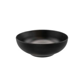 Brunswick Bowl Round Low Matte Black 15oz 5-1/2"