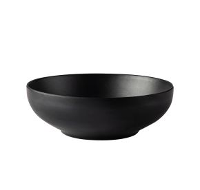 Brunswick Bowl Round Low Matte Black 25oz 7"