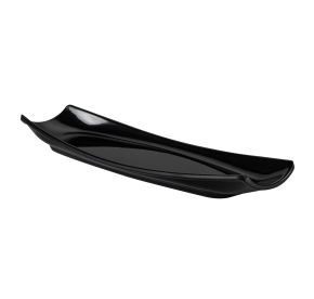 Cooper Platter Boat Shape Black 13-5/8"x4-3/8"