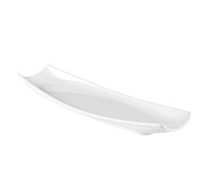 Cooper Platter Boat Shape White 13-5/8"x4-3/8"