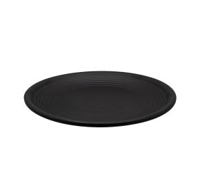 Centennial Plate Round Coupe Matte Black 12-1/2"