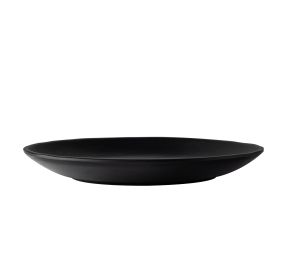 Centennial Plate Round Coupe Matte Black 8-1/4"