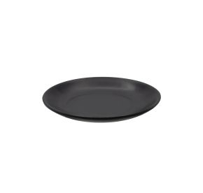 Centennial Plate Round Coupe Matte Black 6-1/4"