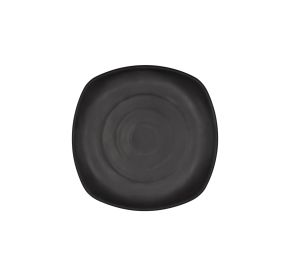 Centennial Plate Square Coupe Matte Black 10"