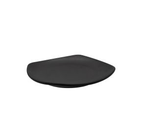 Centennial Plate Square Coupe Matte Black 6"