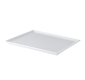 French Plate Square White 10-3/4"