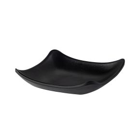 Small Dish Square Matte Black 2.5oz 4-1/8"
