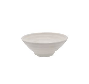 Seashell Bowl Round White 16oz 6"