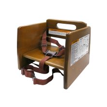 Booster Seat Wooden 10-7/8"H Walnut