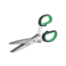 Shears Stainless Steel 4" 5-Blade Herb W/ PP/TPR Handle