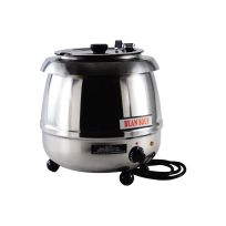 Electric Soup Warmer 400W 10.5QT Silver