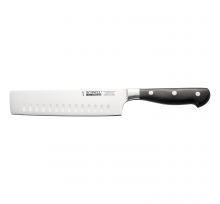 Schnell Nakiri Knife 7-1/4", Granton Edge